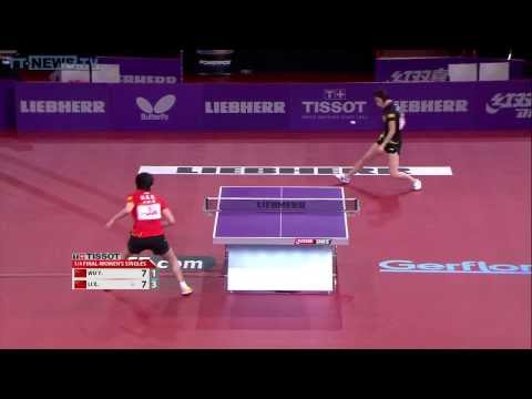 2013 WTTC WS-1/4 Final-Li Xiaoxia vs Wu Yang [HD]