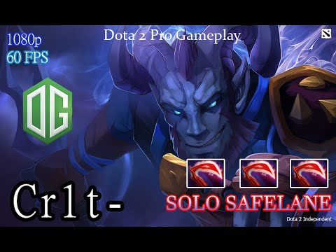 Dota 2 pro Gameplay - OG Cr1t- Playing Rikimaru in Ranked Match Safelane | Dota 2 Reborn MMR