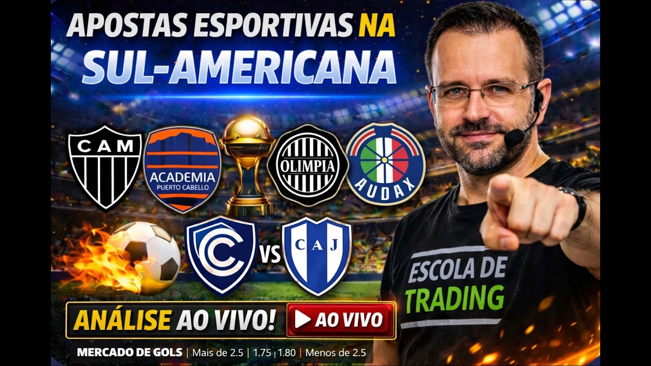 Apostas Esportivas na Sul-Americana: Como Lucrar com Leitura de Cenários