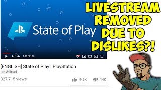 Sony Faces Backlash & Removes State Of Play Live Stream!
