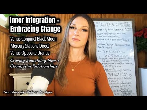 PEOPLE WILL BE CRAVING CHANGE 👀 🍁🦋MERCURY DIRECT 🙌 + VENUS, URANUS & THE BLACK MOON IN ALIGNMENT ❤🌑⚡