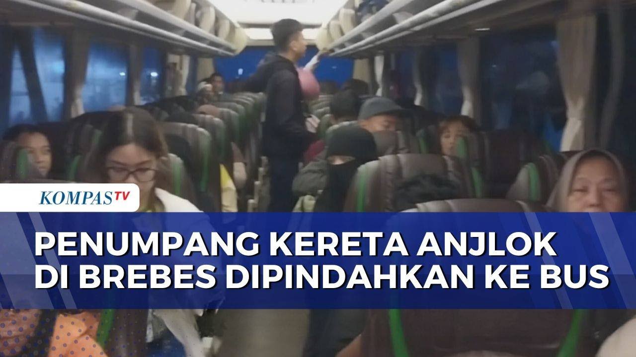 KA Bangunkarta Anjlok di Brebes, PT KAI Kerahkan 10 Bus Evakuasi Penumpang | SAPA MALAM