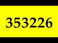 Colorful Numbers 1 To 1000000