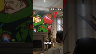 Download lagu Watching TV with 5 stars wanted level in GTA games! #gta #grandtheftauto #gaming #games mp3