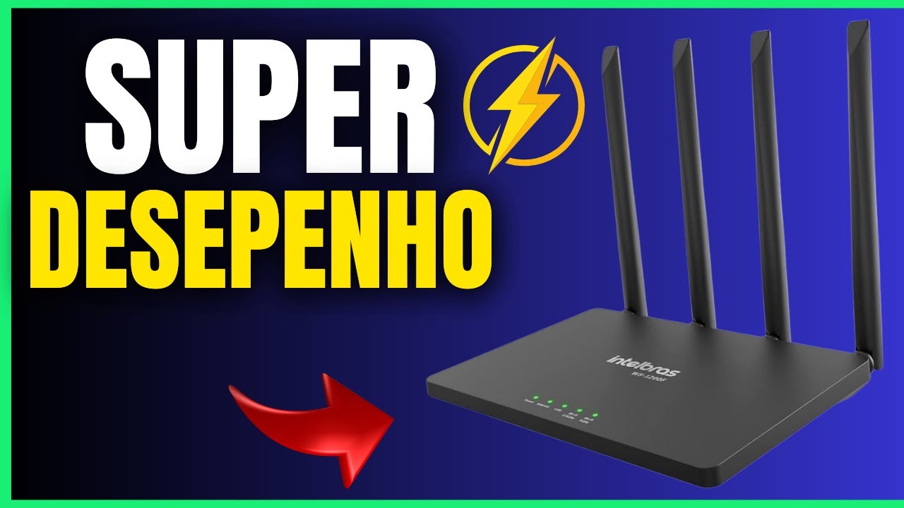 Miniatura da avaliação em vídeo de Roteador Wi-Fi Intelbras W5 1200GS Preto