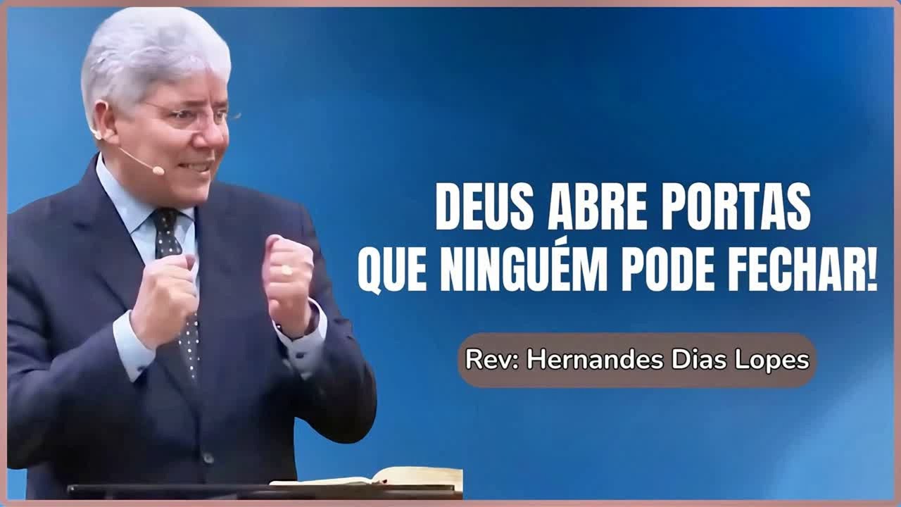 DEUS ABRE PORTAS EM MEIO AOS OBSTÁCULOS