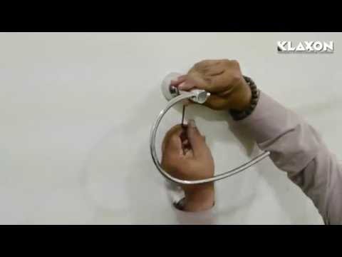 How to install krypton towel ring