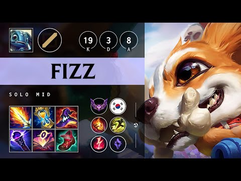 Fizz Mid vs Viktor - KR Master Patch 25.09