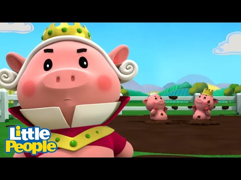 Three Little Pigs | Preschool Learning | Little People – Fisher Price - Kids TV Series, Kingdom Kids Zone - Little People - Fisher Price
