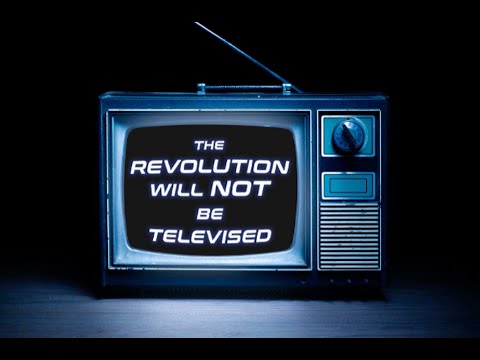 The Revolution Will Not Be Televised music video (showing all the references)