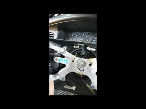 2001 dodge dakota Clockspring repair, steering wheel removal, cruise control