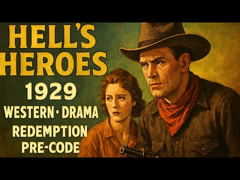Hells Heros | 1929 | Western | Drama | Redemption | Pre-Code