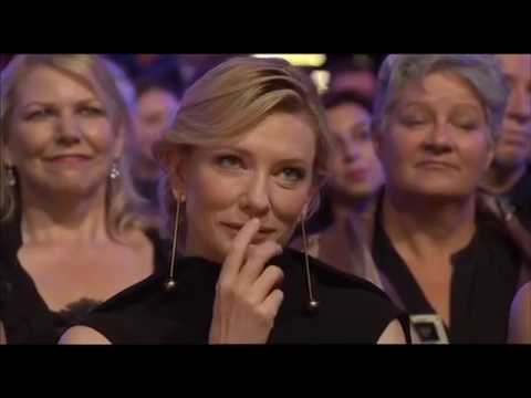 Cate Blanchett receives the AACTA Longford Lyell Award   Full Version