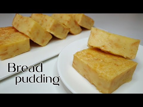 BREAD PUDDING | CREAMY BREAD PUDDING FILIPINO STYLE | Pinoy juicy bites