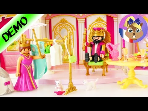 Château de Princesse Playmobil à emporter 4898 | Demeure royale avec vêtements