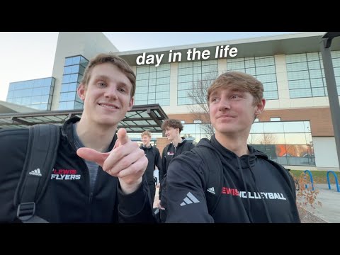 day in the life of a d1 men's volleyball player (fall season)
