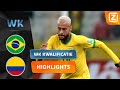 PAKT BRAZILIË HET TICKET VOOR QATAR? ?| Brazilië vs Colombia | Kwalificatie WK 2022 | Samenvatting