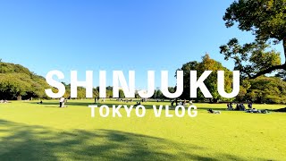 TOKYO trip/Things to do in Shinjuku/ Shinjuku Gyoen,Omoide Yokocho,Golden Gai/Travel vlog