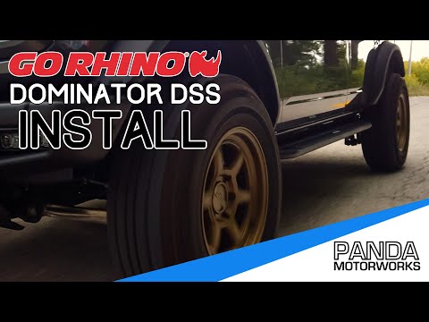 How-To Install Rock Slider Steps | 2021 Ford Bronco