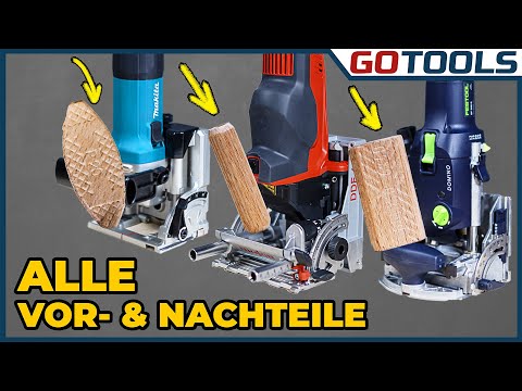 Die perfekten Dübel! Flachdübelfräse VS Domino VS DuoDübler! Mit Verlosung