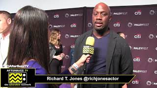 Richard T. Jones at 2018 PaleyFest for "The Rookie" 