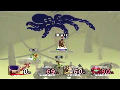 Super Smash Bros. Brawl: Group Brawl - Brinstar
