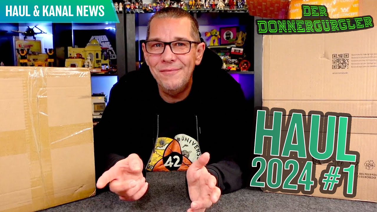 Lego und Klemmbausteine Haul 2024 Nr. 01 und ein paar Worte wie es hier weiter geht