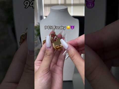 You won’t believe what 100% freaky looks like 🌶️😈 #jewelry #necklace #alternative #alternativegirl