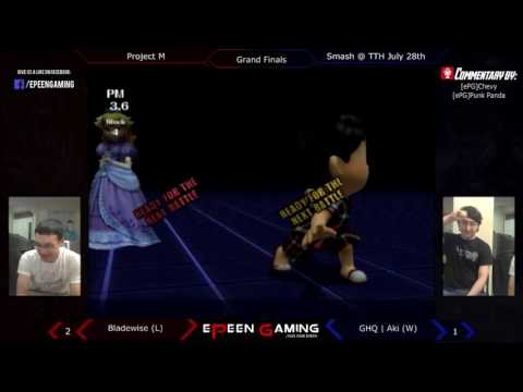 Smash @ TTH - Bladewise (Peach) Vs. GHQ | Aki (Ness) (Grand Finals) - PM
