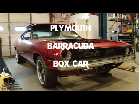 1970 Plymouth Barracuda Box Car Build - Mikel Visual