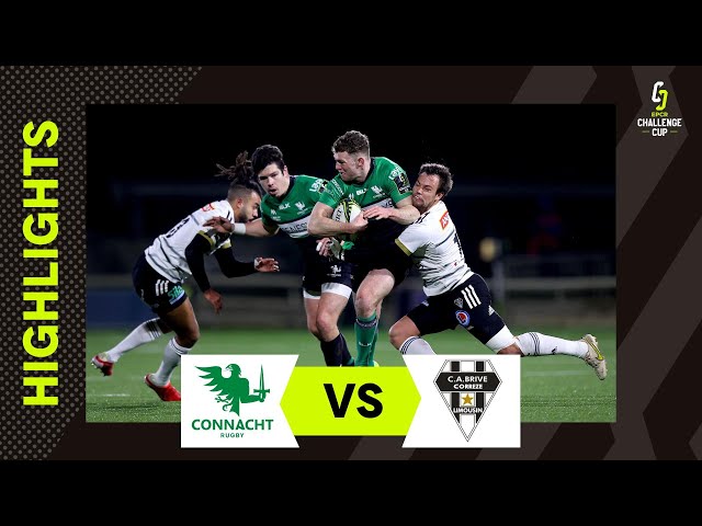 Highlights - Connacht Rugby v CA Brive Round 3 | EPCR Challenge Cup 2022/23
