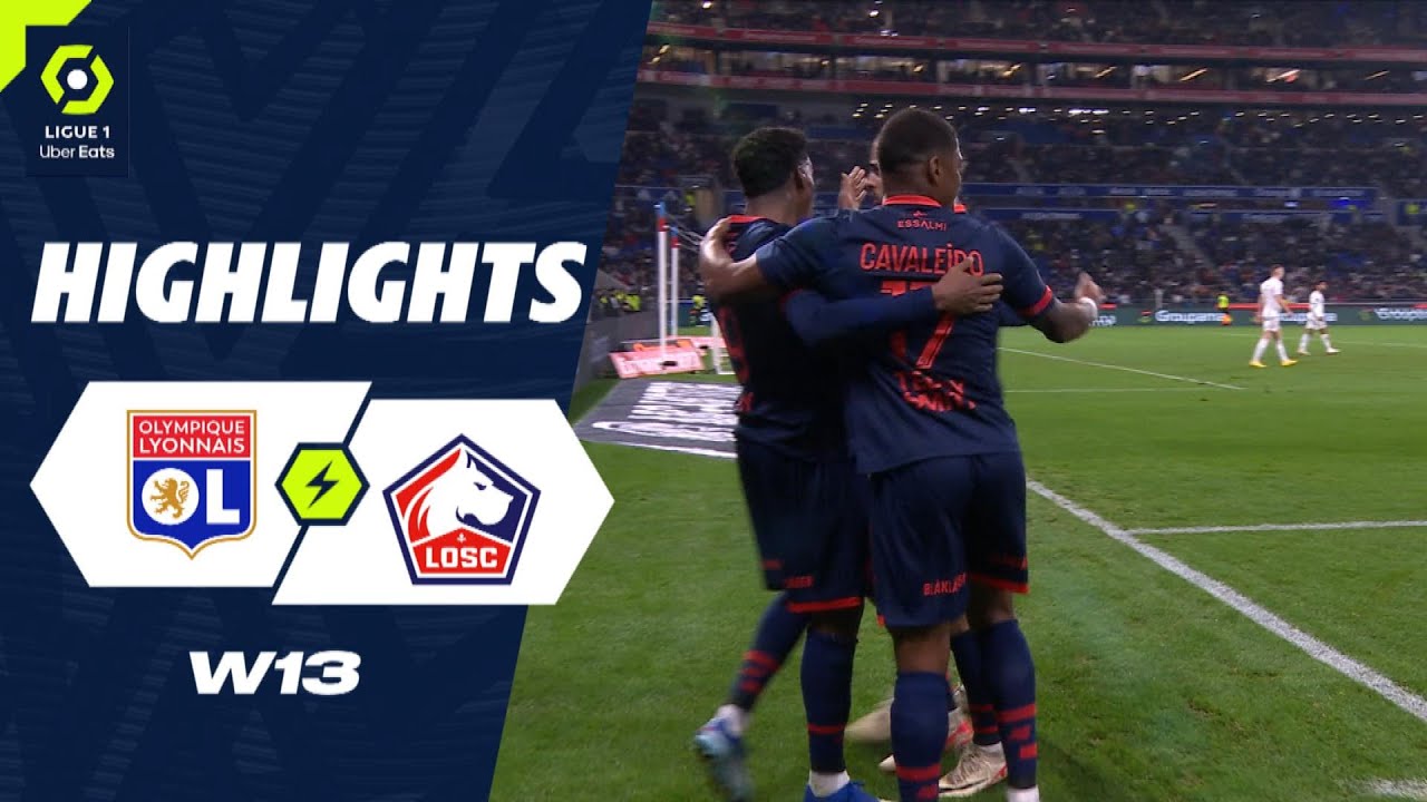 Olympique Lyonnais vs LOSC Lille highlights