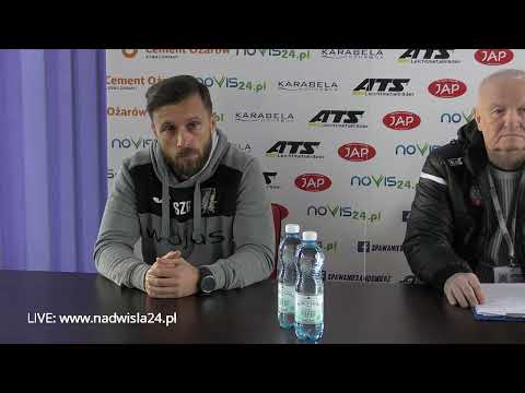 07.04.2022 LIVE: Konferencja prasowa po meczu Wisły Sandomierz z Podhalem Nowy Targ