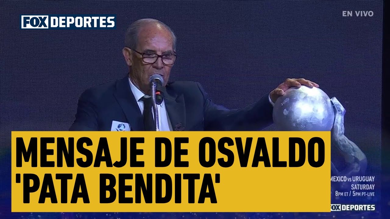 🇨🇱🫡 Mensaje de OSVALDO CASTRO 'PATA BENDITA' como nuevo Salón de la Fama | #LaCasaDeLosInmortales