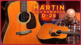 Video thumbnail for A Soulful Recreation! The Martin D28 Rich Robinson Signature Model by Alamo Music Center