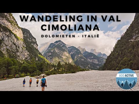 Wandeling in het prachtige Val Cimoliana - Dolomieten (Italië)