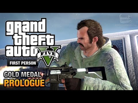 GTA 5 - Prologue [First Person Gold Medal Guide - PS4]