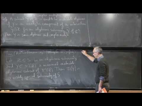 The hyperbolic Ax-Lindemann conjecture - Emmanuel Ullmo