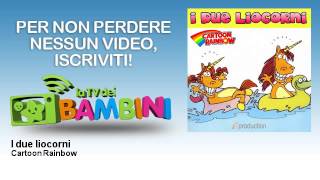 Cartoon Rainbow - I due liocorni
