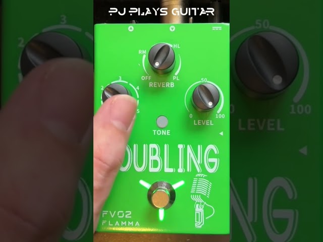 Vídeo relacionado con FLAMMA FV02 - Pedal de efectos de doble procesador vocal, efectos vocales duplicados, amplificador de micrófono Stompbox con efectos de coro de reverberación, compatible con múltiples modos vocales