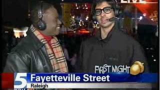 Anoop Desai on WRAL 10PM News (New Year's Eve) - Album out in April!