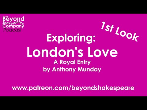 London's Love to Prince Henry (Water Pageant of Corinea and Amphion) (Beyond Shakespeare, webcam, 2024)