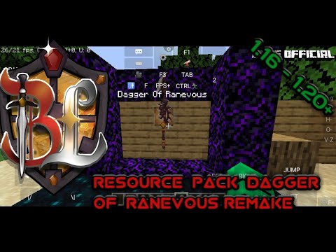 EPIC Review: Dagger of Ranevous Resource Pack! 🤯 #Minecraft