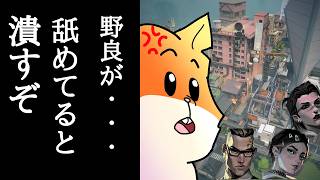 ヴァロ警察のゆせあがキレた。カオスすぎるマッチがこちら【VALORANT/バロラント】