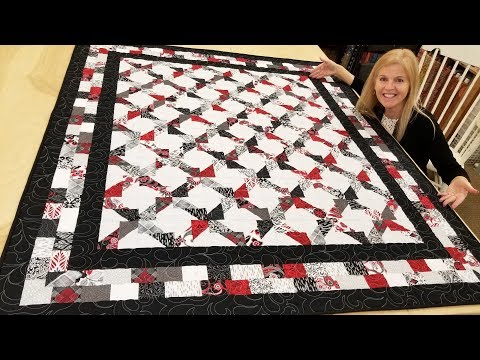 Introducing the (ALMOST) ZERO WASTE Jagged X's FREE Quilt Pattern!