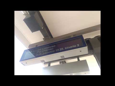 SBB CFF FFS Annuncio/Ansage Ausfallmeldung in Bellinzona