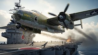 When This B-26 Flew Over Japan's Carrier Deck — Japanese Couldn't Fire a Single Shot