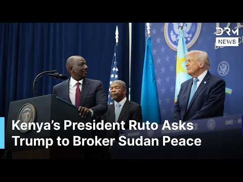 WATCH: Kenya’s President Ruto Asks Trump to Broker Sudan Peace at Rwanda-Congo Deal | AC1G