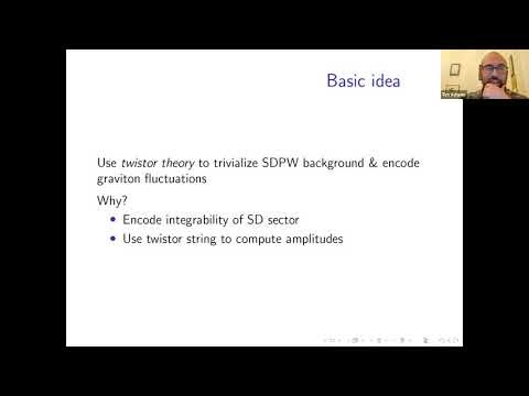 Graviton scattering in a self dual gravitational wave, Tim Adamo
