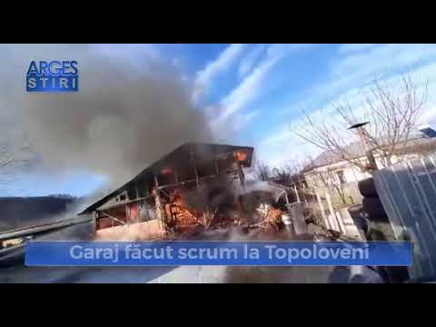 Garaj făcut scrum la Topoloveni